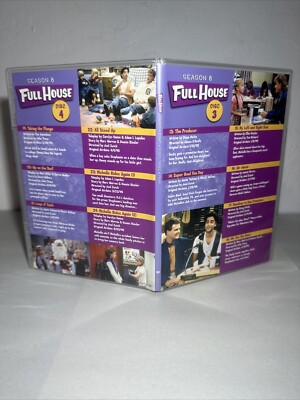 Full House REPLACEMENT DVD for Complete Series Season 8 Disc 4