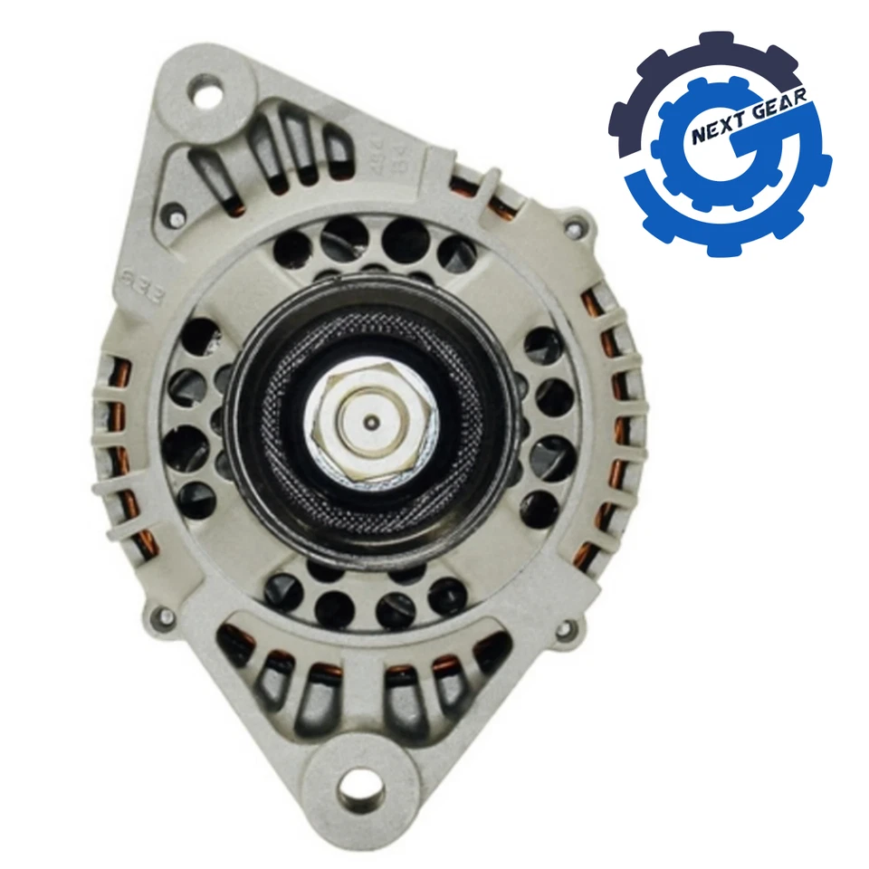 Alternador remanufacturado OEM EE. UU. Industries 1993-1994 Nissan Altima 2,4 L 13464 Foto 2 de 4