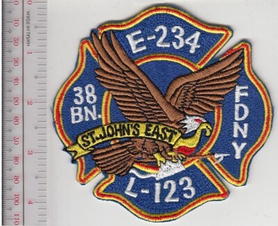 New York City Fire Department Fire Engine 234 Ladder 123 Battalion 38 ...