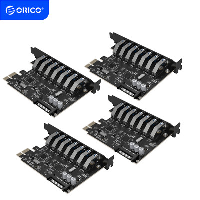 ORICO USB3.0 PCI-E Expansion Card Adapter 7Ports Hub Adapter External Controller