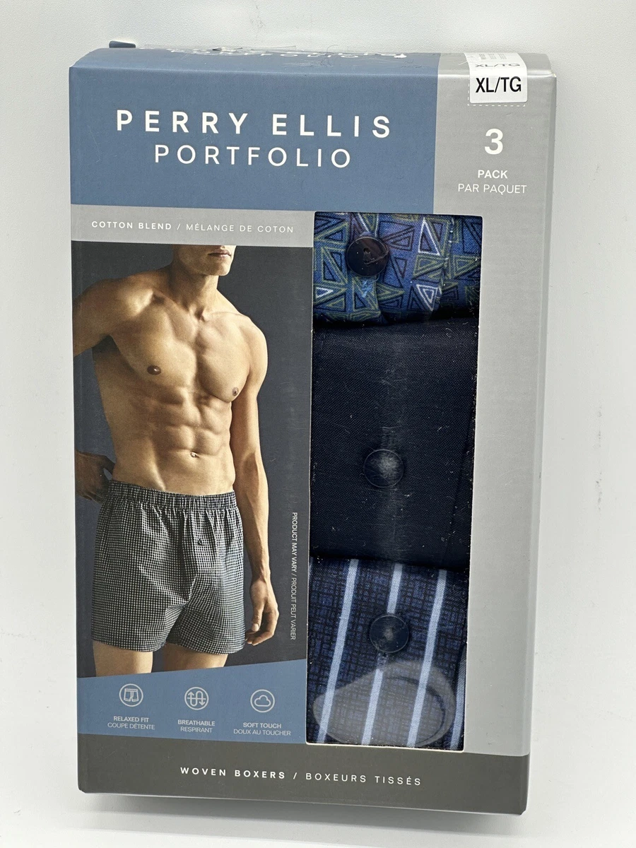 Perry ellis boxers 3 pack sales