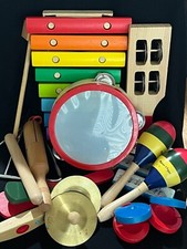 Melissa  Doug Musical Instruments Wooden Toy Set