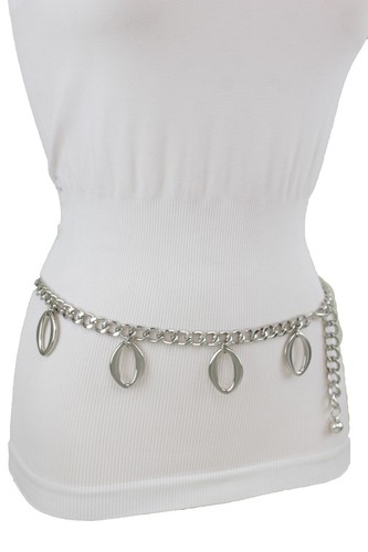 Circle Link Chain Belt Versatile Adjustable Hook Closure  display picture 1