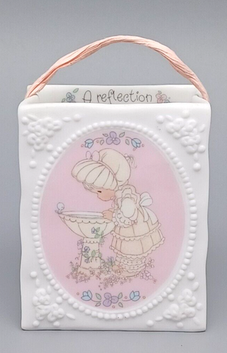 Bolsa de regalo de porcelana Enesco Precious Moments 1993 bondad coleccionable - Imagen 2 de 9
