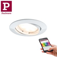 Paulmann Premium Einbauleuchten Smartcoin Bluetooth Rgb Schwenkbar Led 1X2,4W 2