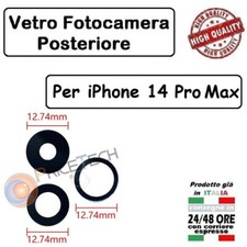 PER IPHONE 14 PRO MAX LENTE VETRI VETRINI FOTOCAMERA CAMERA POSTERIORE