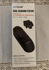 Dual Charging Docking Station for PS4 Controllers