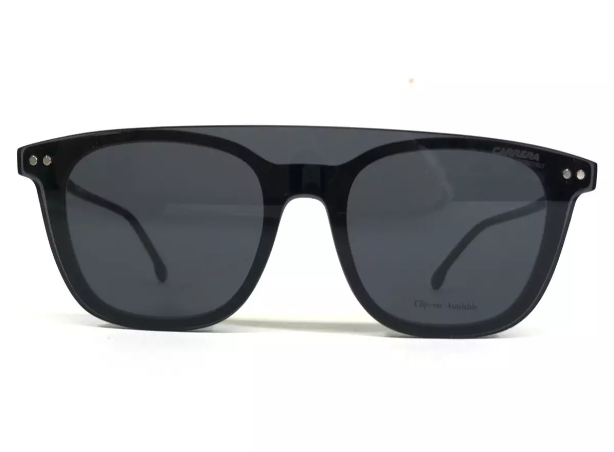 Carrera Eyeglasses Frames 2023T CS 80799 Black Square w Clip On