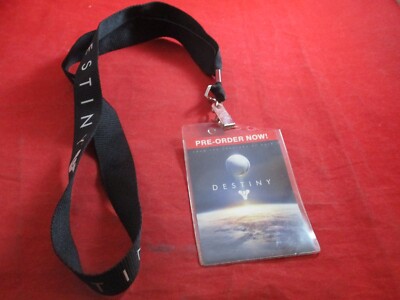 Destiny 1 Xbox 360 PS3 Activision Promotional Pre-Order Lanyard Chain Promo