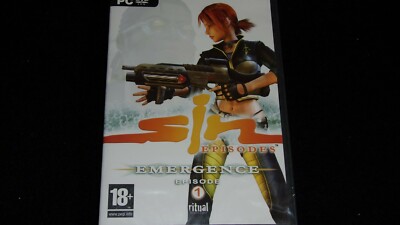 SIN EPISODES 1 >EMERGENCE EPISODE 1>PC DVD ROM>***NEW/SEALED ***UK DVD ROM ~