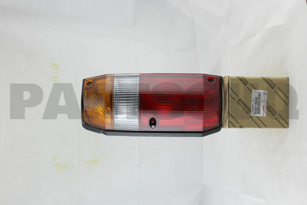 8155160540 Genuine Toyota LENS, REAR COMBINATION LAMP, RH 81551 
