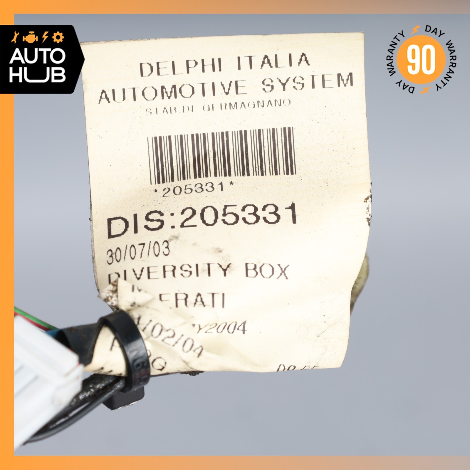 02-07 Maserati Spyder 4200 M138 GT Radio Antenna Diversity Box 200478 OEM 49k