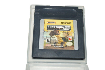 Matchbox Caterpillar Construction Zone Nintendo Game Boy Color Tested Works Case