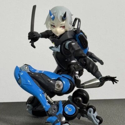 Anime MOTORED CYBORG RUNNER Blue PVC Action Figure New in Box Toy