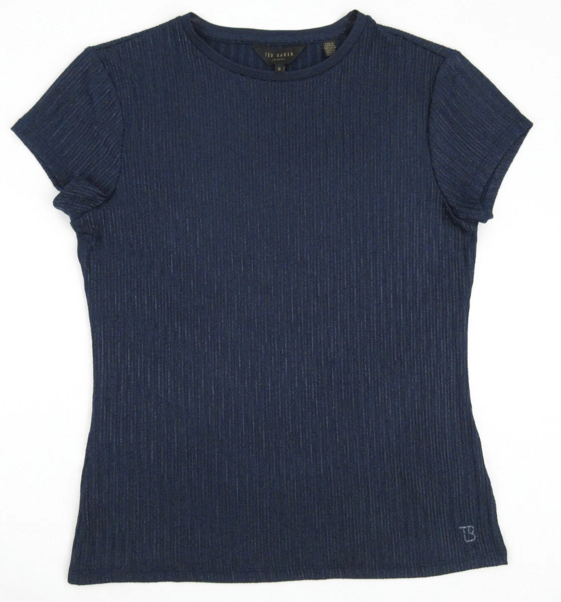 catrino metallic fitted t shirt