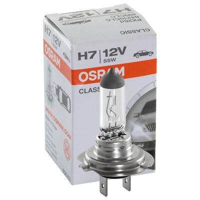 OSRAM H7 CLASSIC 1500 lm Lampe Birne Glühlampe 64210CLC
