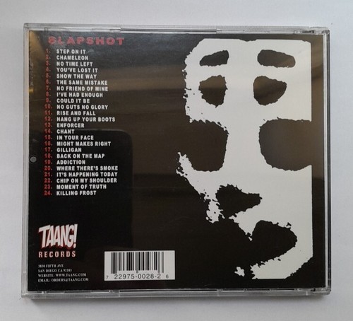 SLAPSHOT The CD Step On It Back On The Map | Reissue Taang! Boston Hardcore Punk - Bild 2 von 3