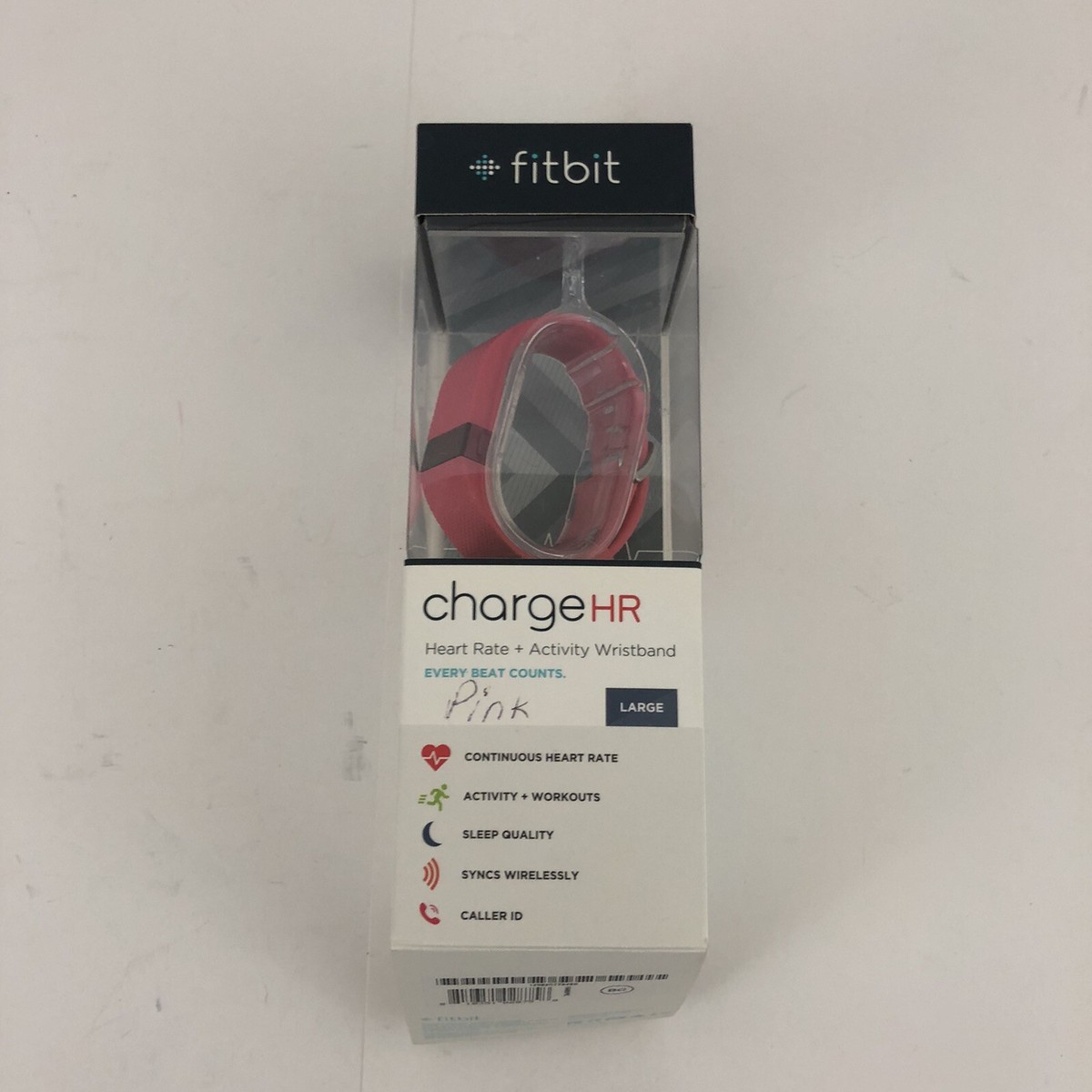 Pink Fitbit Charge Wireless Fitbit Charge HR Wristband Pink Small