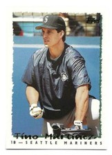 TINO MARTINEZ 1995 TOPPS CARD FLAWLESS CONDITION