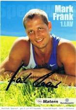Mark Frank (Rzucanie włócznią), sign. AK