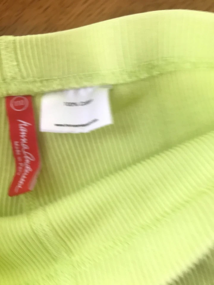 Leggings Hanna Andersson Recortados Acanalados Talla 110 (5) Usados en Excelente Condición Foto 3 de 3