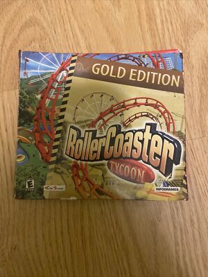 RollerCoaster Tycoon: Gold Edition (PC, 2002)