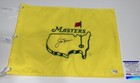 JACK NICKLAUS SIGNED UNDATED MASTERS PIN FLAG GOLDEN BEAR PROOF PSA COA  — photo 1