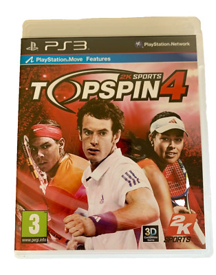 PlayStation 3: Top Spin 4 (PS3) Videospiel mit Anleitung