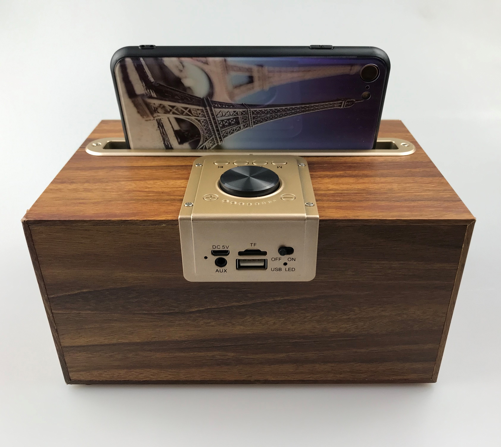 Mini haut-parleur Bluetooth rétro W06 idée cadeau pour mélomane - 4