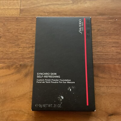 SHISEIDO Synchro Skin Self Refreshing Custom Finish Powder Foundation. 510 Suede