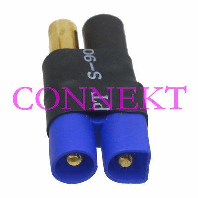 EC3 Male to HXT 5.5MM Female Bullet No wire Adapter for Turnigy / Zippy