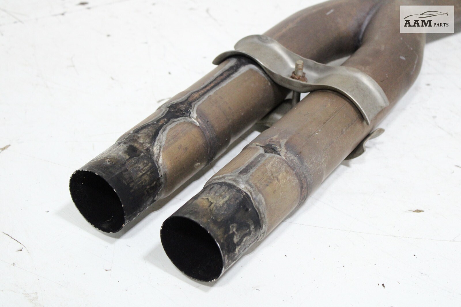 2014-2019 MASERATI GHIBLI M157 3.0 EXHAUST SYSTEM CENTER RESONATOR PIPE TUBE OEM