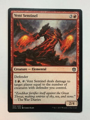 MTG Iconic Masters Vent Sentinel 153 NM/M