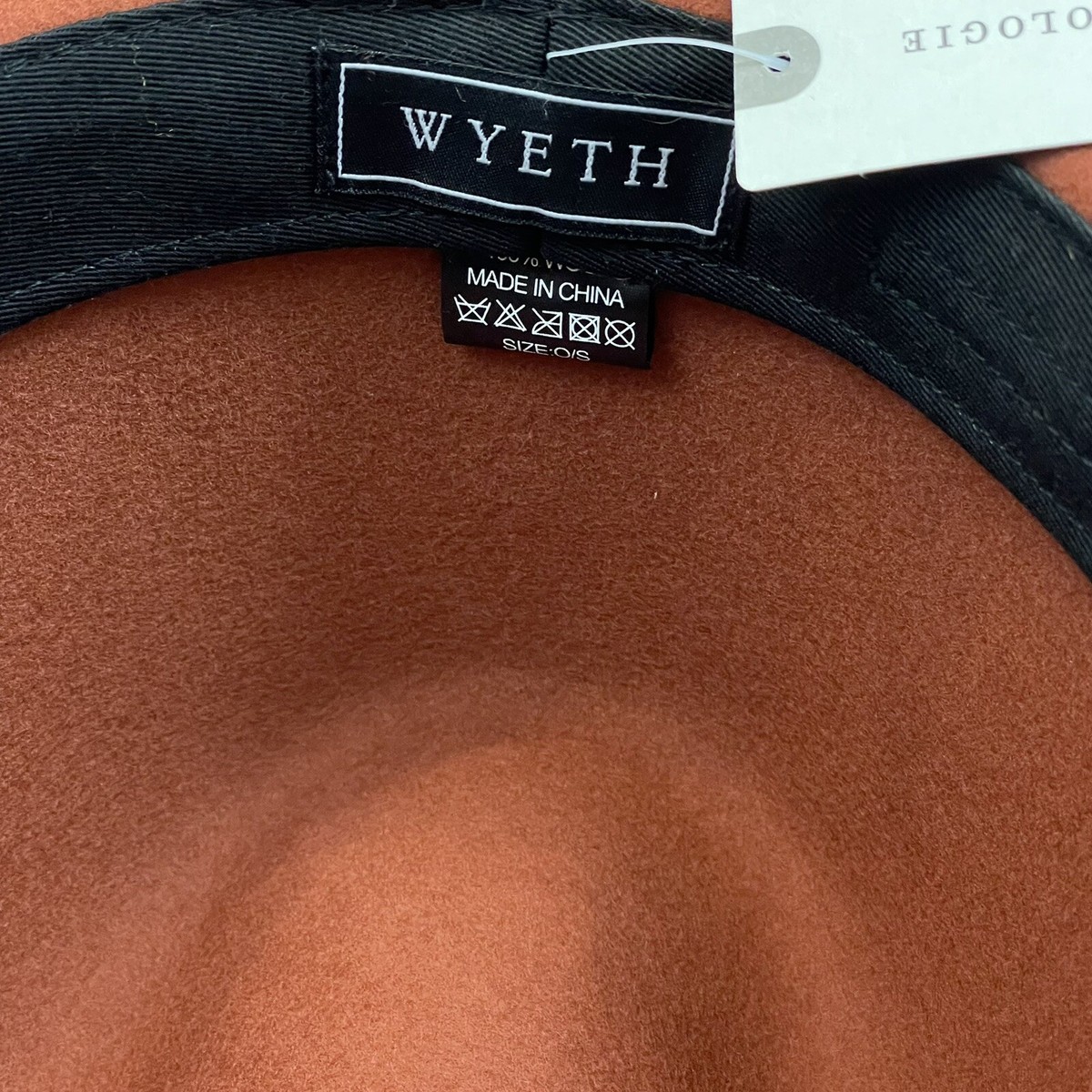 NWT Wyeth Ribboned Wool Rancher One Size Rust | eBay