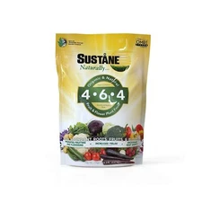 Sustane 4645lb Fertilizer, 5 lb, Brown