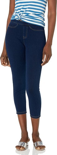 Classic Denim Capri Leggings 