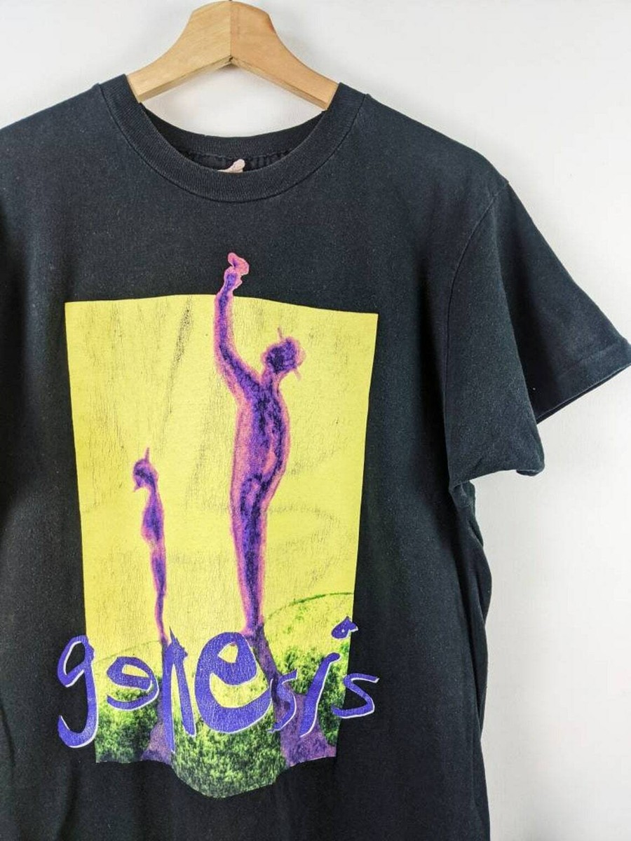 Genesis Tour 92 Tシャツ Vintage 1992 Genesis World Tour Band T-shirt Mens XL Single