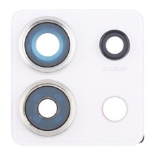 For Xiaomi Redmi Note 13 Pro 5G Back Camera Lens Frame White