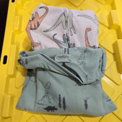Carter's Just One You Toddler Boys' Fleece Footed Pajamas 3T Dinosaurs