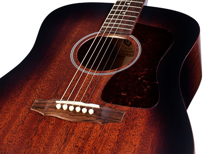 USA GUILD D-20 Vintage Sunburst アコースティック Guild D-20 Acoustic Guitar - Vintage Sunburst | Sweetwater