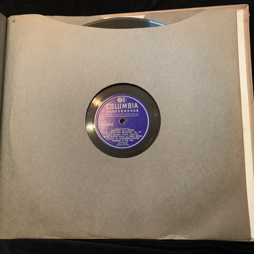 NATHAN MILSTEIN violin - MENDELSSOHN Concerto WALTER - COLUMBIA 4x10" 78rpm 1945 - Picture 11 of 11