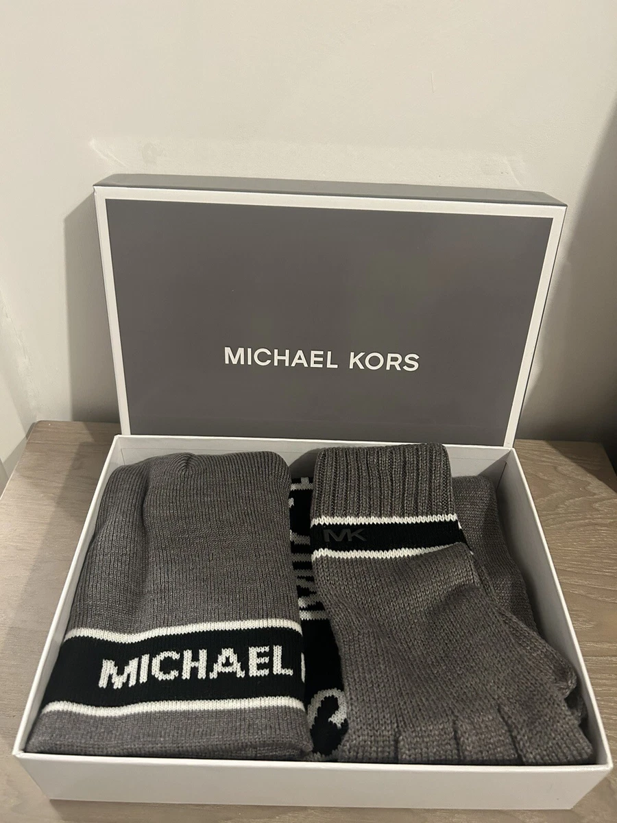Michael kors outlet scarf mens silver