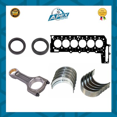 BMW 3.0 N57 DIESELMOTOR N57D30 KOPFDICHTUNG + LAGER + ANDERE MOTORTEILE