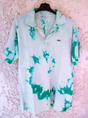 LACOSTE Devanlay Poloshirt grün verwaschen Baumwolle Kurzarm 5
