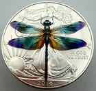 Dragonfly - Limited Edition American Silver Eagle 1oz. .999 Silver Dollar Coin