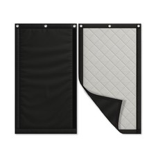 Soundproof Blanket 70" x 40"   Heavy-Duty Sound Dampening Curtain with Gro