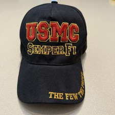 United States Marines Semper Fi Double Embroidered Hat Cap The Few The Proud