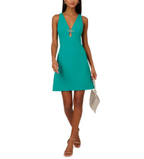 Adrianna Keyhole Embellished Mini Dress MSRP $175