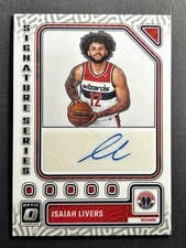 2023-24 Panini Donruss Optic - Signature Series Isaiah Livers #SS-LRS (AU)