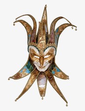 Canaletto Joker - Original Handcrafted Venetian Mask